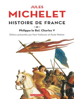 cover image of Histoire de France (Tome 3)--Philippe Le Bel, Charles V